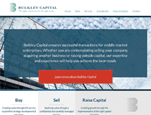Tablet Screenshot of bulkleycapital.com
